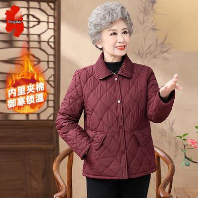 Женское легкое стеганое хлопковое пальто