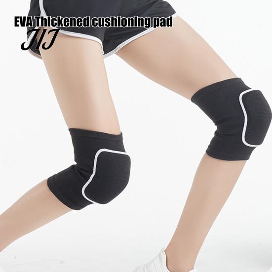 Comfortable Knee Support 2Pcs Sports Pads with EVA Foam, Breathable Anti-Collision Protector, Soft Cushion Men Women Brace for Dance Volleyball