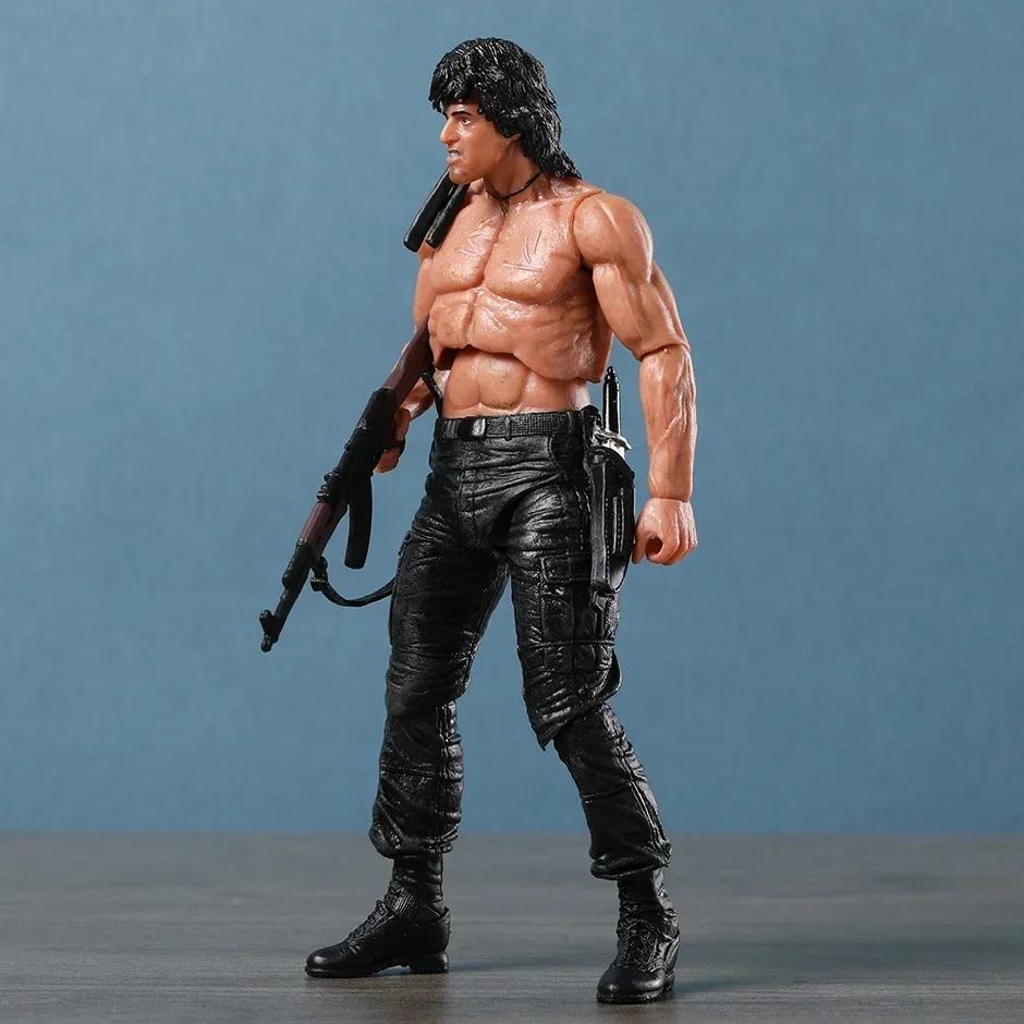Instant Ship Rambo Force Of Freedom SDCC Limited Action Figure NECA | Handmade Toy Model Decor