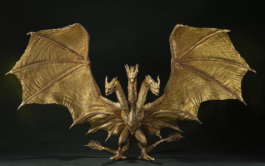 Tamashii Nations Godzilla King of the Monsters King Ghidorah Special Color Edition Bandai Spirits Monster Arts Tamashii Nations (2019) S.H.