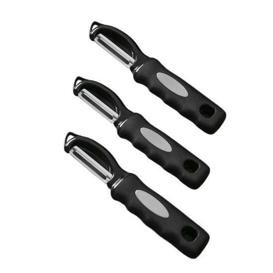 Поворотная овощечистка с удалителем пятен Лезвия из нержавеющей стали Овощечистка для фруктов с эргономичной ручкой Легко чистить