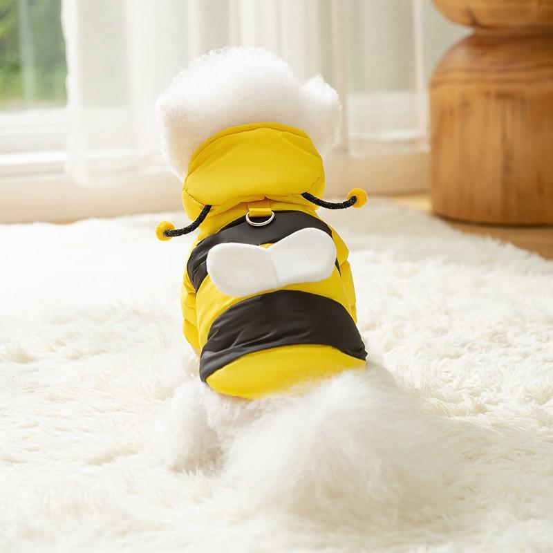 Pet Chinese Style Cotton Coat Dogs Cats Small Medium Breeds Festive Lion Dance Costume