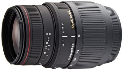 Sigma Телеобъектив-зум APO DG MACRO для Sony, совместимый с полнокадровыми камерами 508340 70-300 мм F4-5.6