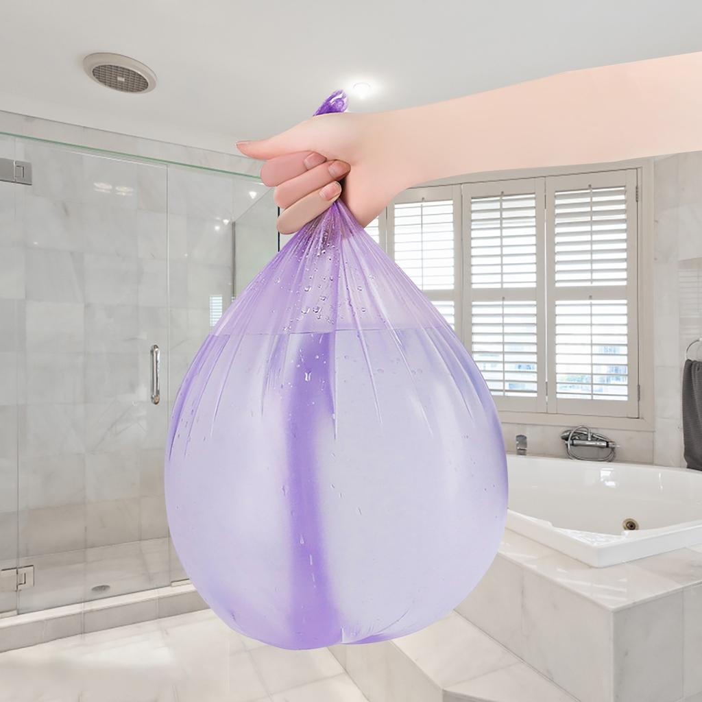 Trash Bags Handle Garbage Bags Trash Can Liners Bathroom Bedroom Office Car Home Waste Plastic Trash Can Liners