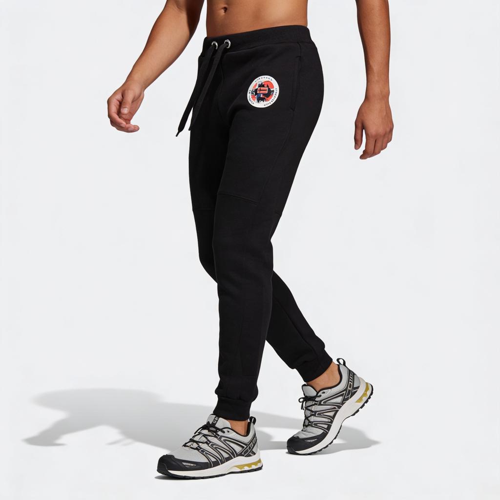 Мужские спортивные штаны Geographical Norway Jogging Pant MIRABEL MEN 100 EO-PR+BS (SU1204H/GN/Черный)