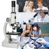 64X-2400X монокулярный оптический микроскоп для детей начальной школы, научный биологический микроскоп, цифровой монокулярный микроскоп, подарки