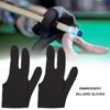 Универсальные черные перчатки для снукера и бильярда, нескользящие, легкие, многоразовые, дышащие, перчатки для кия, для тренировок