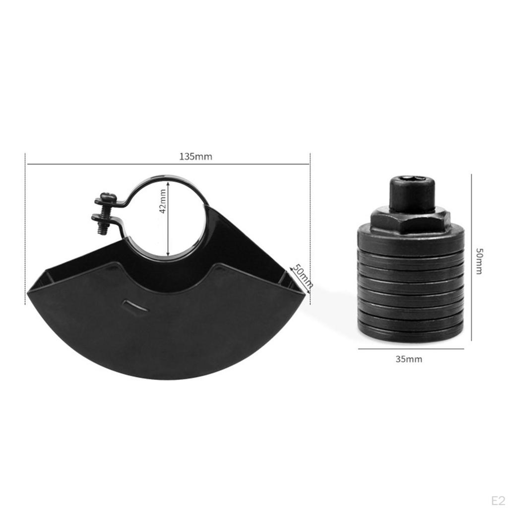 Angle Grinder Adapter Dust Cover Slotting Head Conversion for Polishing Machine