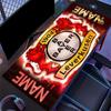 Custom Name,Bayer Leverkusen Mouse Pad, Large Gaming Desk Mat, Non-slip XXL Mousepad for Laptop & Tablet, Mini PC Playmat with Stitched Edges