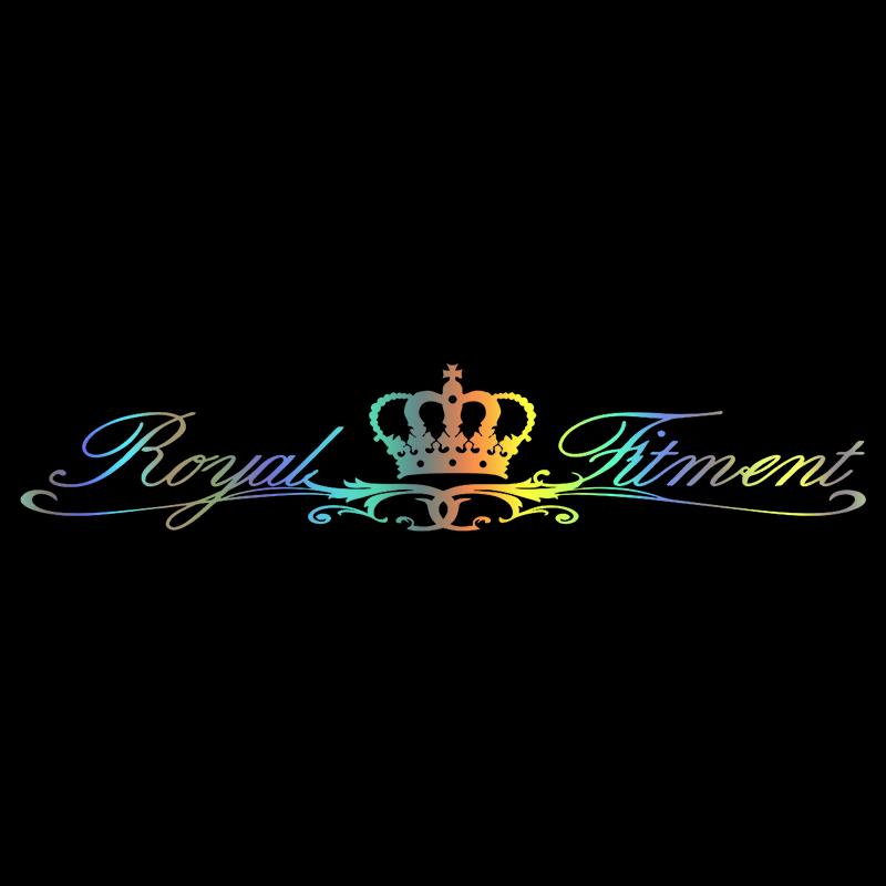 CS40081 # Royal Fitment наклейка на автомобиль виниловая наклейка водонепроницаемое украшение для заднего окна автомобиля наклейки