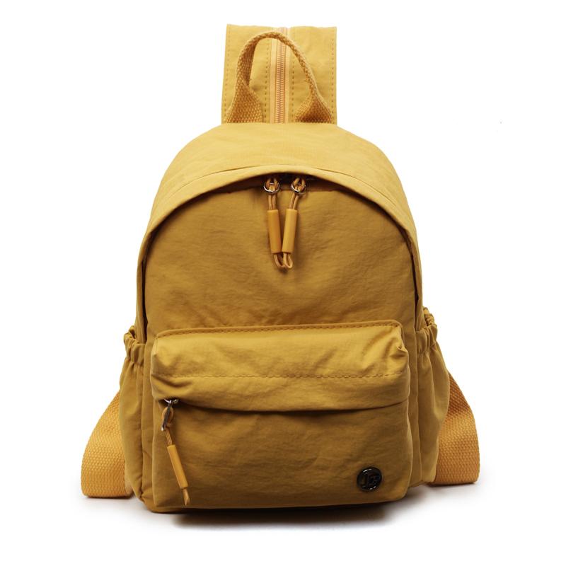 Рюкзак женский многофункциональный одноплечевой легкий однотонный мини-рюкзак спортивная нагрудная сумка