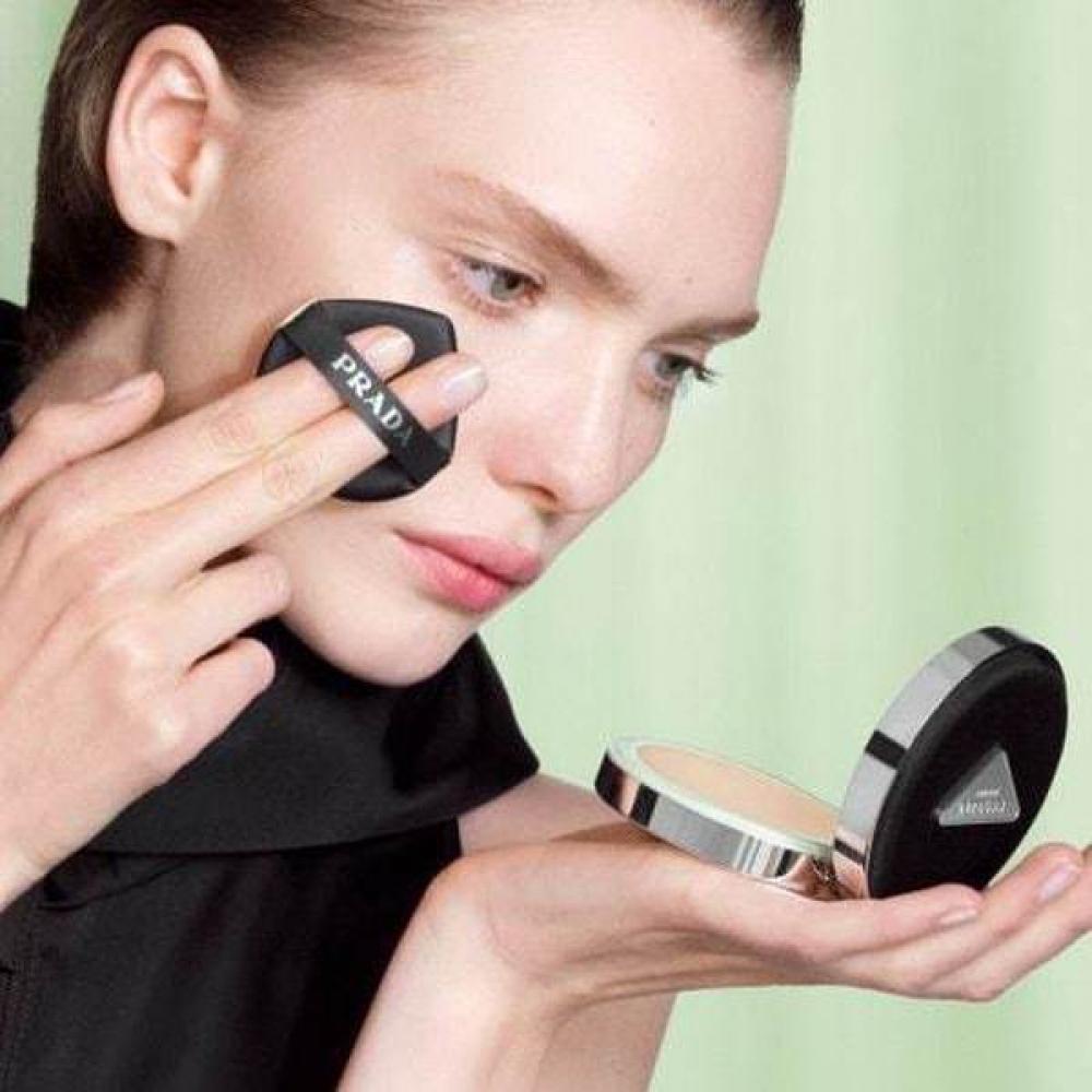 Prada Beauty Rebuild Mesh Cushion + Double Mirror