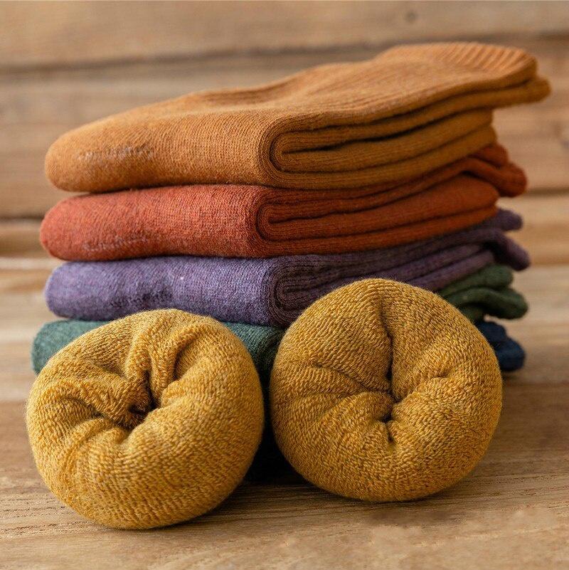 Harajuku Warm Women Cotton Autumn Winter Knee Socks Casual Warm Sock Lady Gift Stocking for School Girl