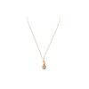 Swarovski Water Drop Spiral Necklace Women necklace Gold 5168983