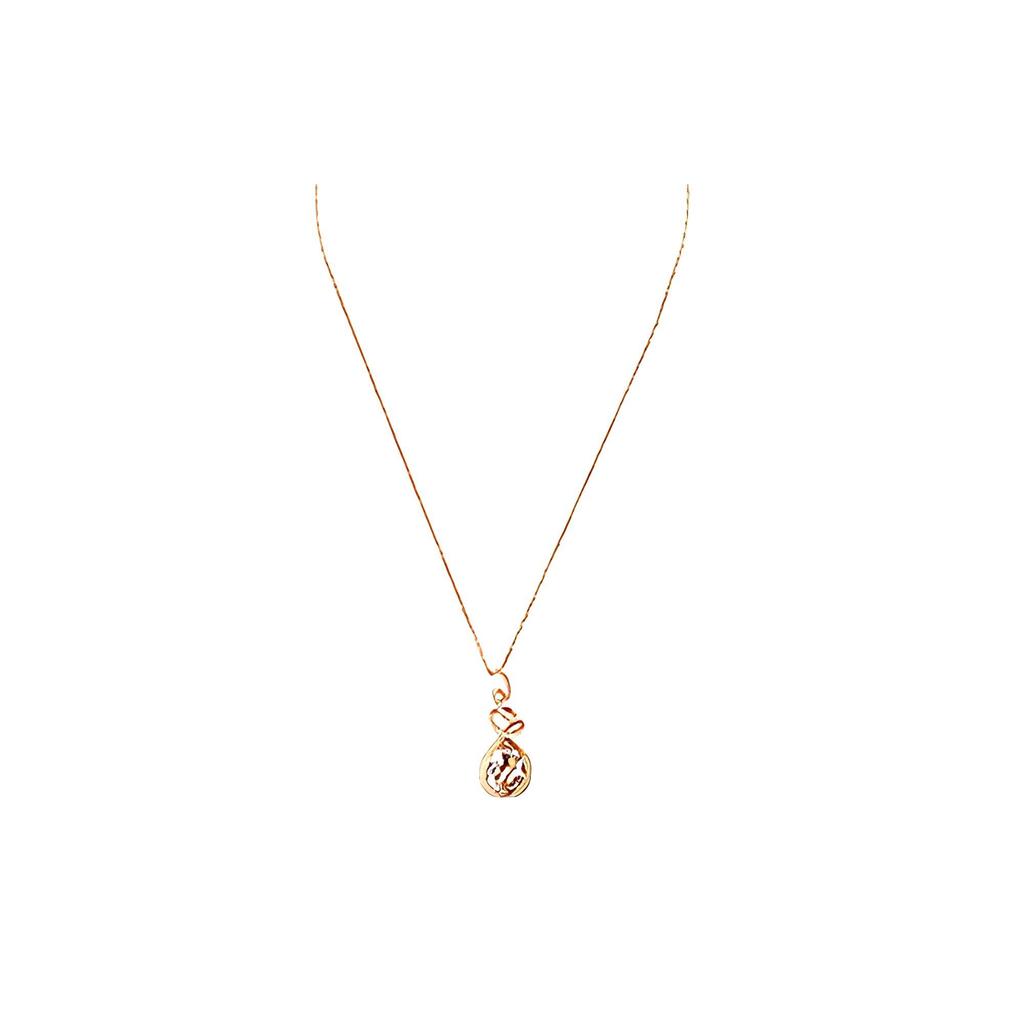 Swarovski Water Drop Spiral Necklace Women necklace Gold 5168983