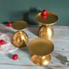 Nordic Wrought Iron Gold Candle Holder Decoration Home Living Room Dining Table Candlesticks Wedding Home Decoration Craft