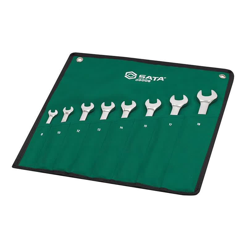 SATA 08008 Набор из 8 предметов двусторонних трещоточных ключей