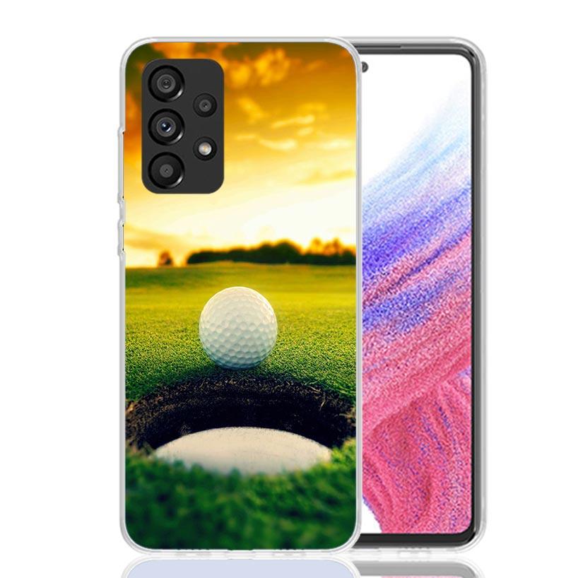 Modern Golf Sports Phone Case for Samsung Galaxy A17 A16 A15 A14 A13 A57 A56 A55 A54 A53 A37 A36 A35 A34 A33 A26 A25 A24 A23 Gal