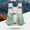 Vest Backpack Breathable Mesh Adjustable Buckles Hiking Vest Safety Reflective Strips Water Bottle Storage Running Backpack
