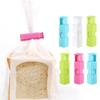 1/6/12Pcs Food Sealing Clips Reusable Squeeze Bread Bag Clips Snack Fresh Food Seal Wrap Bags Spring Clip Kitchen Storage Tools