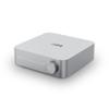 Imported WiiM Streaming Amplifier Compatible with AirPlay HDMI and Voice Control Compatible with Streaming Services Such As Remote Included Silver