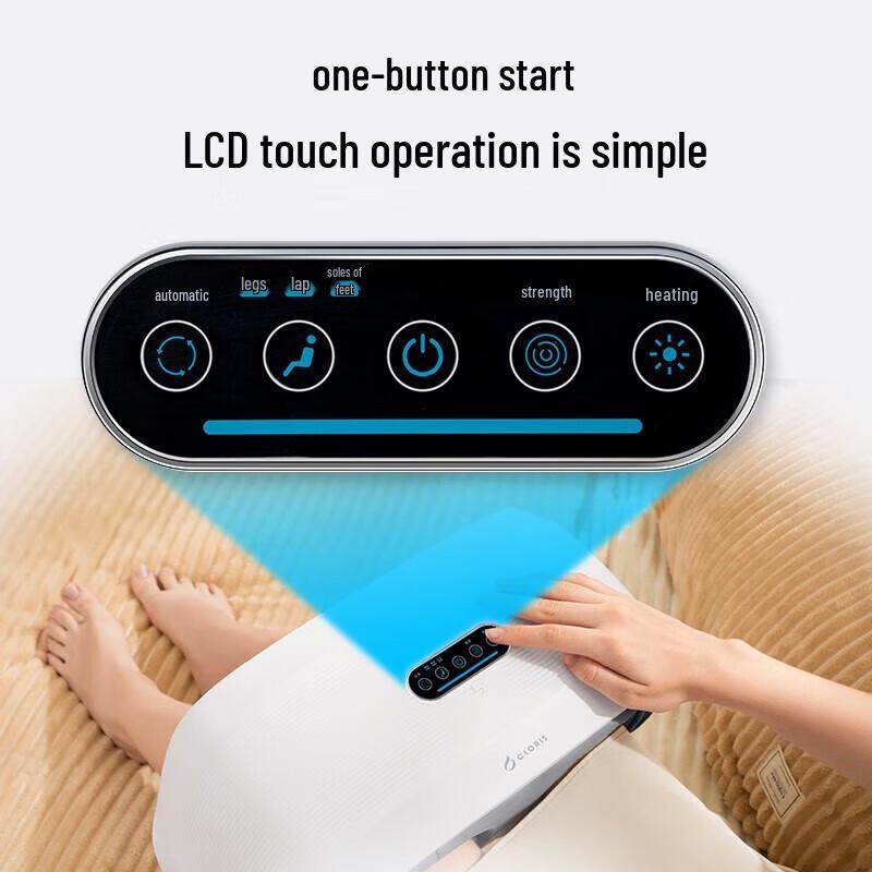 CLORIS K718 Dual Knee Heat & Airbag Massager