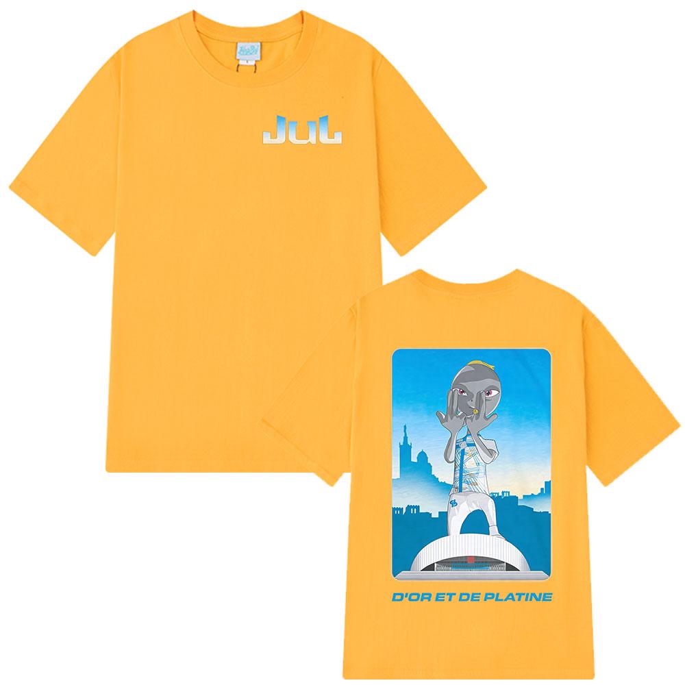 Rapper Jul Graphic Print T Shirt Unisex Women Clothing Fashion Hip Hop T-shirt Summer Casual Cotton Short Sleeve Oversized T-shirts