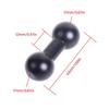 Aluminum 17mm Ball Mount Extension Adapter, Rotation Extension Rod for Car Air Vent Dashboard  Phone Holder