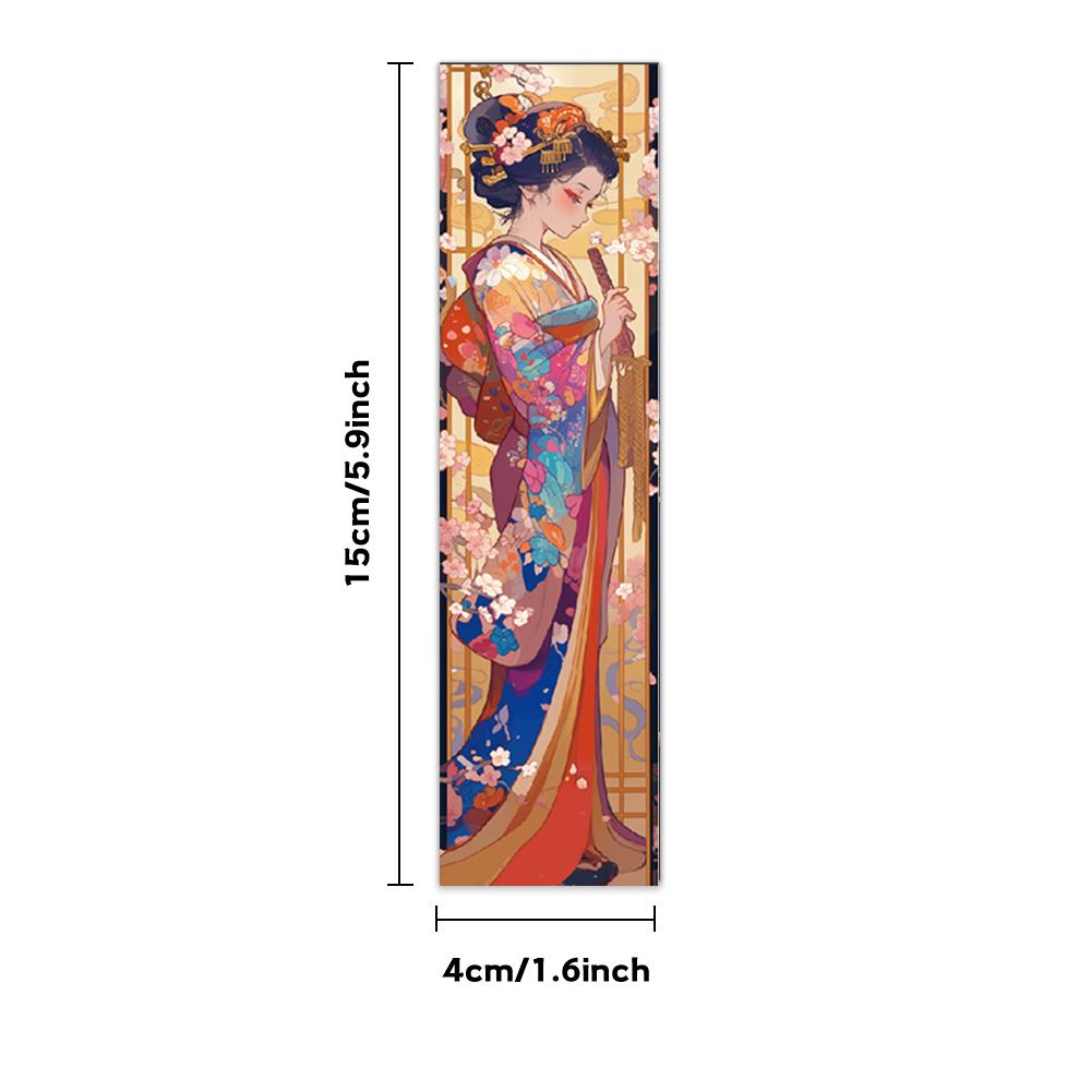 32 шт., закладка с японской гейшей, сезон возвращения в школу, Рождество, Хэллоуин, подходит для учителей, читателей, подарки на день рождения.