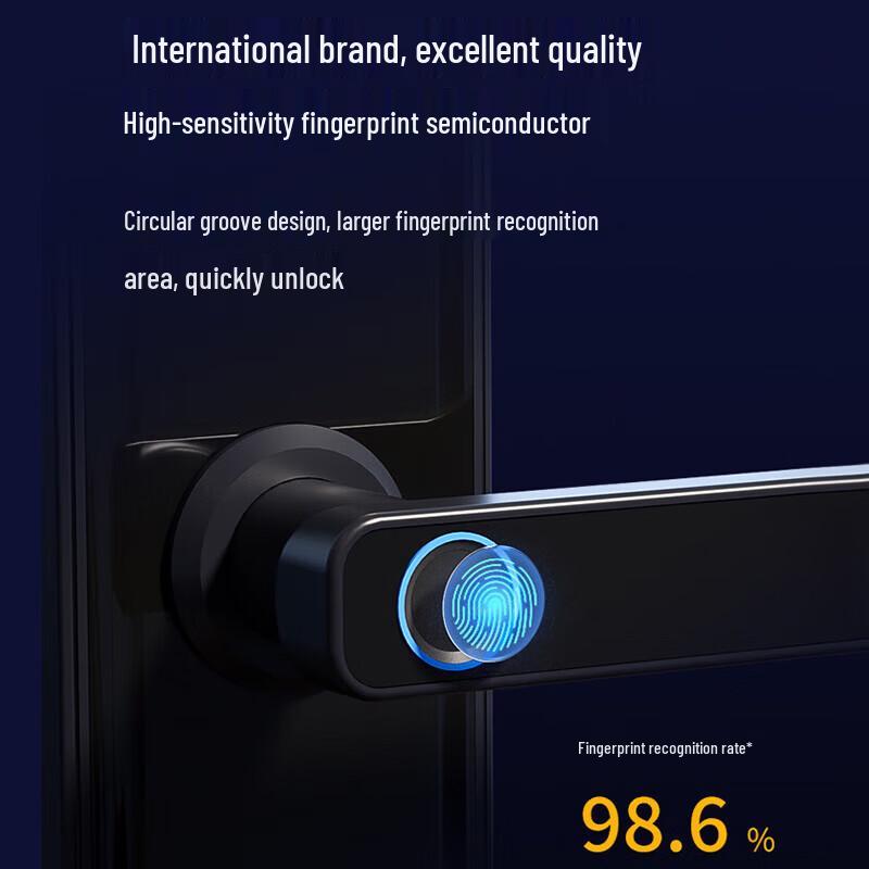 GEPAD PT-ZWS08 Smart Fingerprint Door Lock CN plug (adapter included)