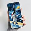 Чехол для телефона Sony Xperia XZ2 Premium SOV38 H8166 H8116 Эстетичный Модный Милый Кошка Мультяшный Черный Мягкий На ощупь Задняя Силиконовая Крышка