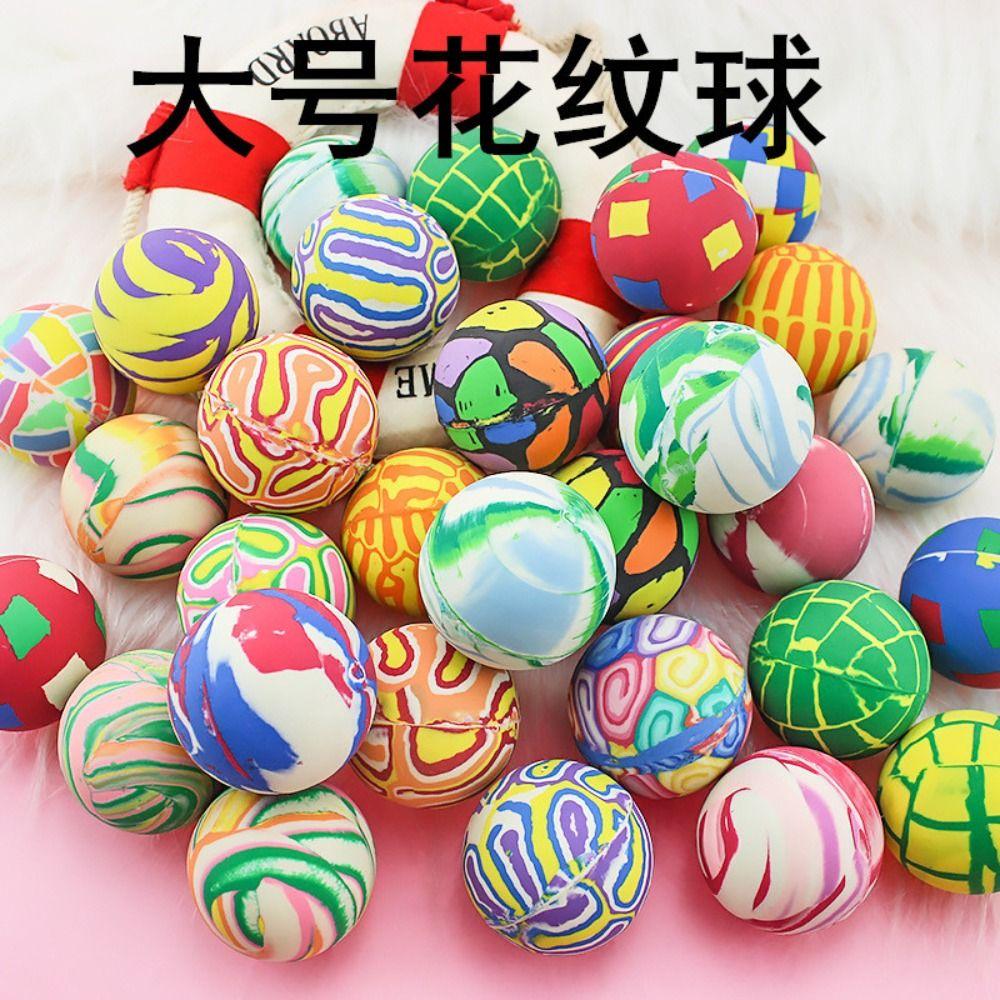 Favors Rubber Jump Ball Color Bouncing Ball Children Toy Ball Jumping Balls Rubber Bouncing Ball