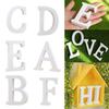 Деревянные английские буквы алфавита символ орнамент свадьба DIY украшения