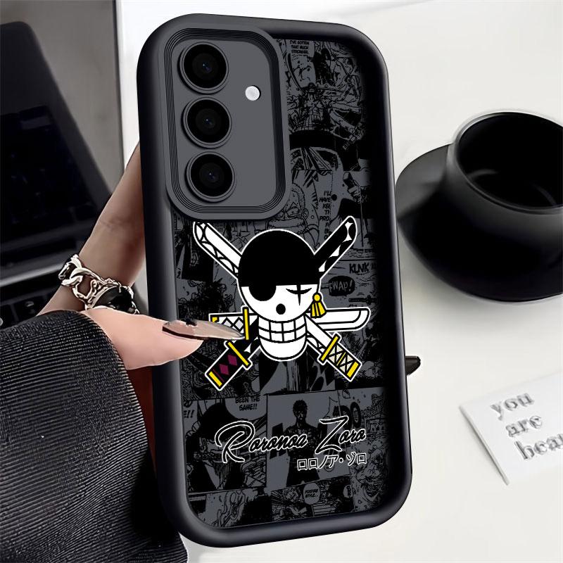 Чехол для телефона с логотипом аниме One Piece Для Samsung S26 S25 S24 S23 S21 S20 Ultra Люффи Funda Для Galaxy S25 S24 FE S26 Plus Мягкий чехол