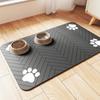 Pet Placemat No Stains Quick Dry Absorbent Dog Food Bowl Mat Cat Feed Mat Cat Dog Drinking Feeding Placemat Pet Feeder Pads