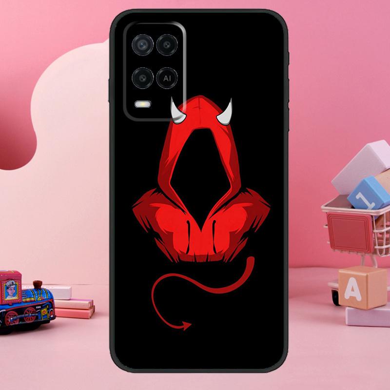 Чехол с изображением Дьявола Bad Boy из Аниме для OPPO A17 A77 A57 A54 A53 S A31 A5 A9 A15 A52 A72 A91 A93 A74 A94 A16 A76 A96