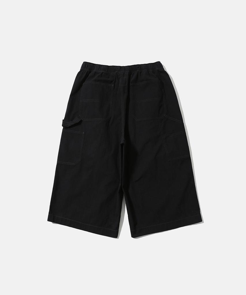 MOIF [Ss26] Cropped Work Pants / Black