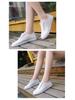 Breathable White Mesh Flat Shoes for Women - Summer Korean Style