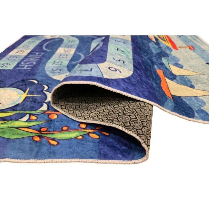 Children's Bedroom Rug 120x160 Cm Polyester Marine Game