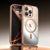 Магнитный прозрачный чехол для телефона для iPhone 16E 14 15 16 Plus 11 12 13 Pro Max X XR XS MAX 12 13 Mini Зарядка Magsafe Ударопрочный чехол