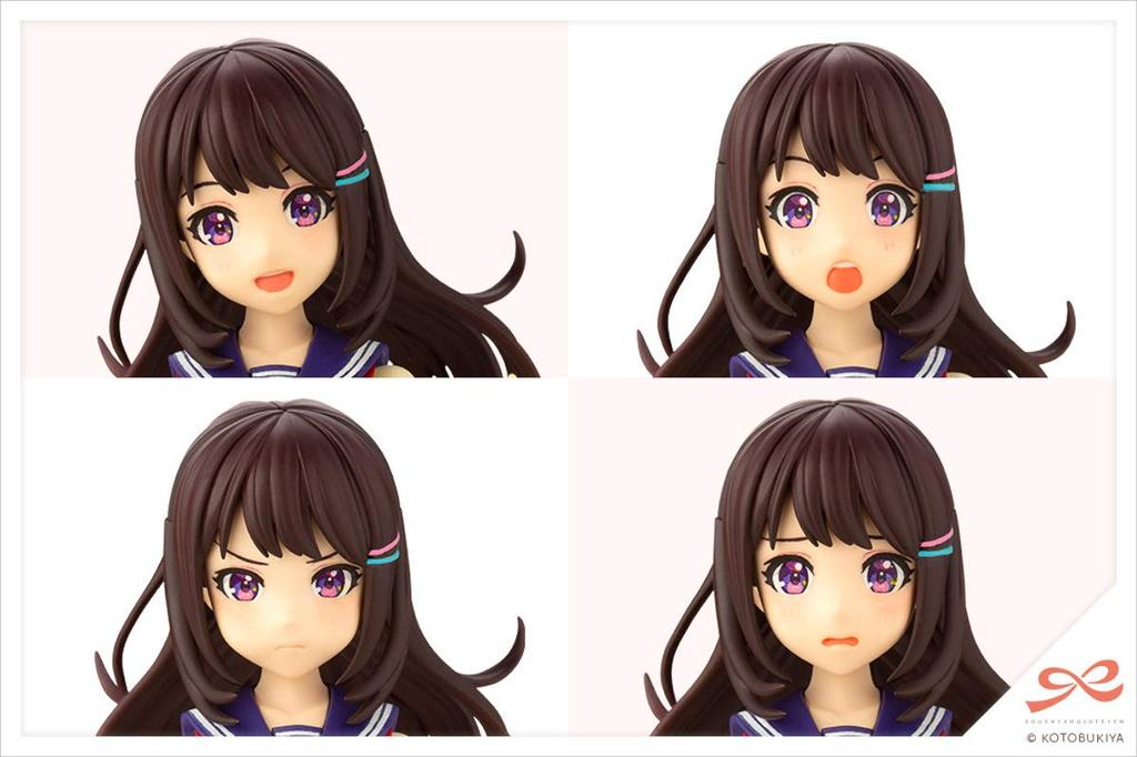 Kotobukiya Sousai Shojo Teien Yuki Madoka [Momozakura High School, Winter Uniform] 1/10 Scale Plastic Model JK001, Approximately 150mm Tall