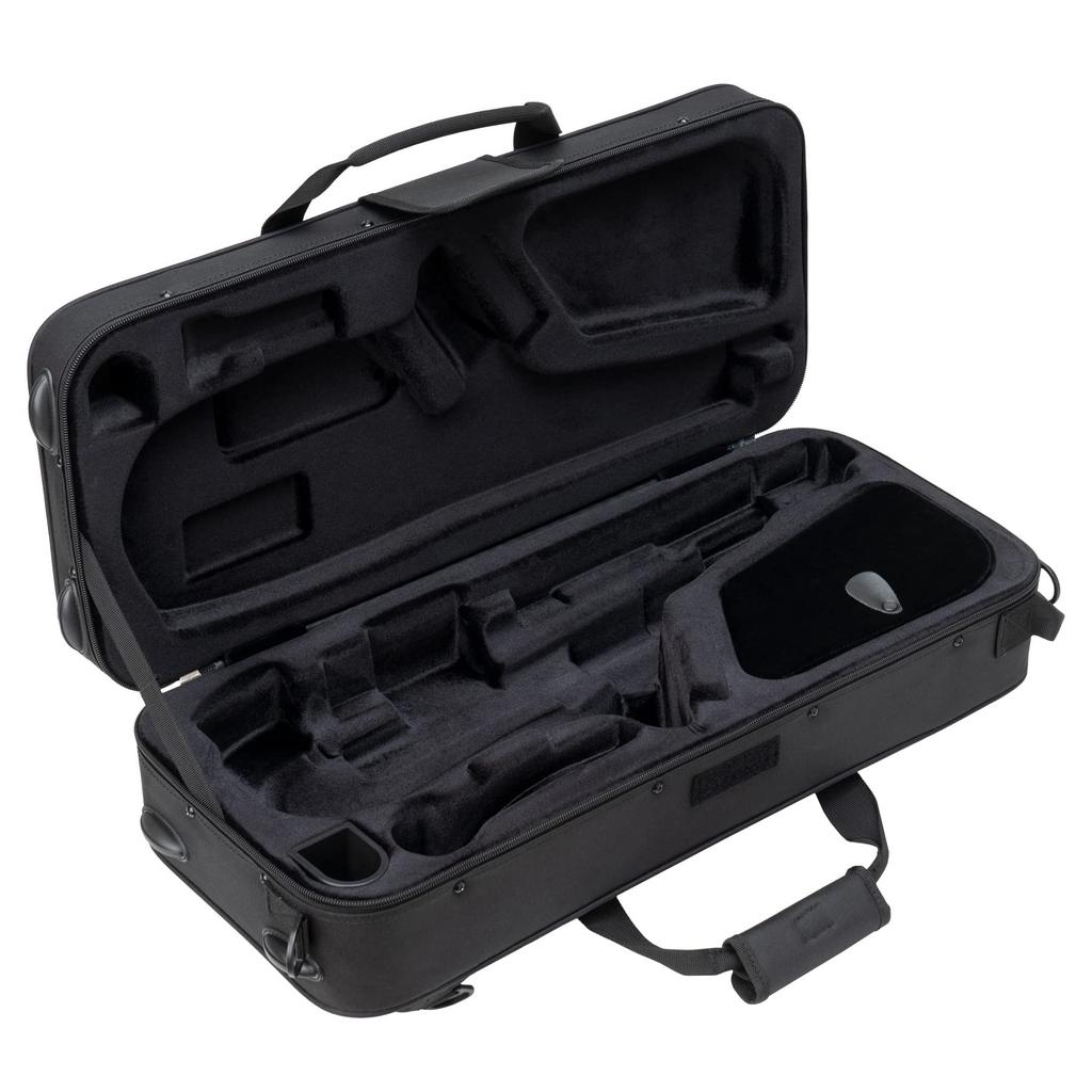 PROTEC Lightweight Case for Alto Saxophone Square Type MX304 Black Semi-Hard