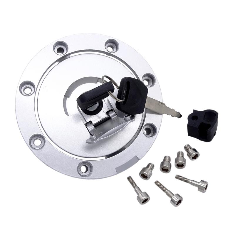 Motorcycle 4 Pin Ignition Switch Gas Fuel Tank Cap Cover for Honda CBR 1000RR 2004-2007 CBR 600RR 2003-2006 Seat Lock With Keys