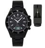 IP Черный Дата и День 10 АТМ Водонепроницаемость Долговечность [ARTSTATE AS3294A] Мужские Радиоуправляемые Часы, Покрытые, Дисплей, Водонепроницаемость,