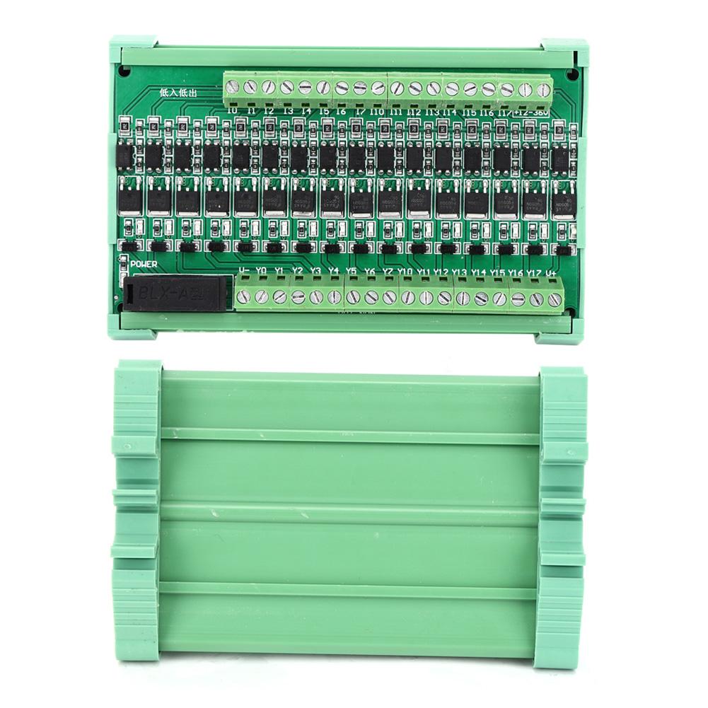 16-канальная плата усилителя PLC, плата реле изоляции, вход NPN, выход NPN 1236 В постоянного тока