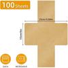 100 Sheets Loaf Pan Liners, Non-Stick Parchment Paper for Baking Toast,Sourdough,Cakes, Banana Bread, Ideal Bread Pan Liners for Baking(Rectangular