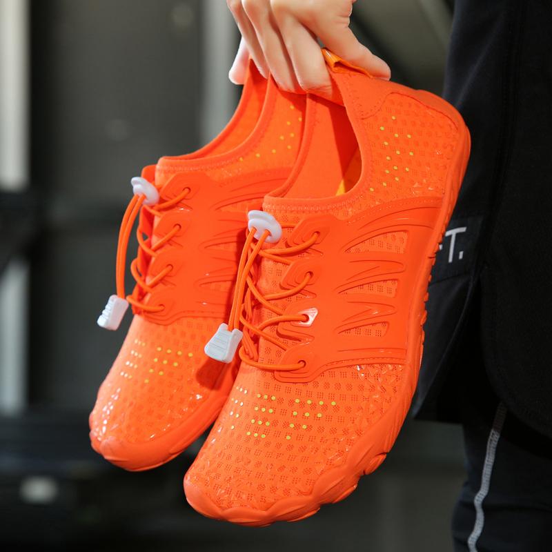 Обувь Aqua Женская обувь босиком Пляжная обувь Обувь для верховой езды Дышащая спортивная обувь Быстросохнущая обувь для занятий речным и морским спортом Hiki