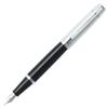 SHEAFFER Fountain Pen M Medium Nib 300 Black & Chrome N0931450 Officially Imported