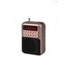 Radio FM Radio Mini Portable Rechargeable Radio Receiver Speaker Support USB TF Card Music MP3 Player