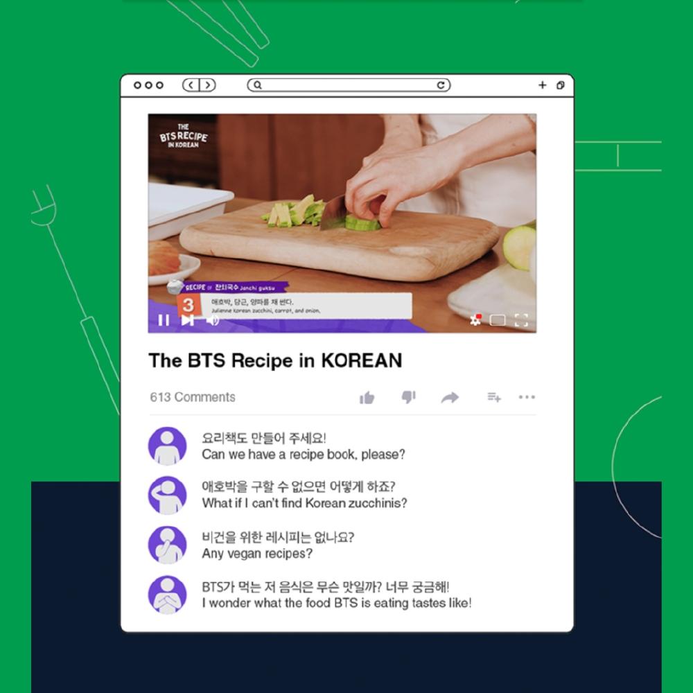 BTS КНИГА РЕЦЕПТОВ